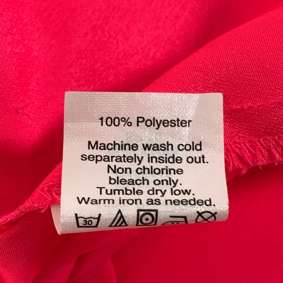 J. Crew Factory Sleeveless Popover Blouse Women's Size 10 Pink Career Summer - Picture 10 of 10